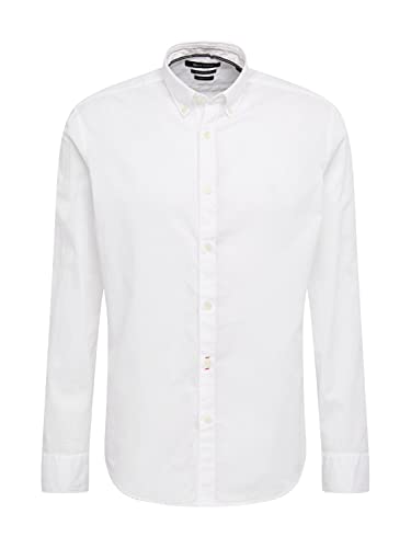 Marc O'Polo Herren B21766842156 Freizeithemd, Weiß (White 100), Herstellergröße: XX-Large von Marc O'Polo