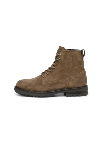 Marc OߴPolo Herren Boots aus Leder zum Schnüren, Braun (Dark Taupe), 44 von Marc O'Polo