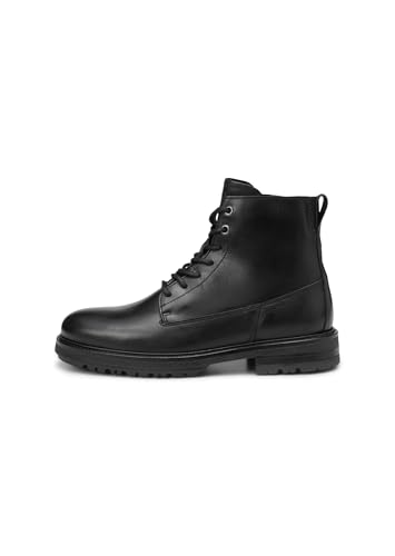 Marc OߴPolo Herren Boots aus Leder zum Schnüren, Schwarz (Black), 42 von Marc O'Polo