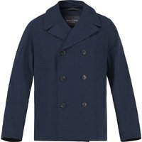 Marc O'Polo Herren Cabanjacke blau Baumwolle unifarben von Marc O'Polo