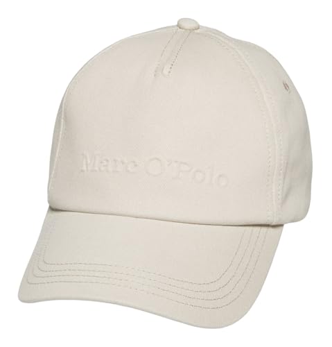 Marc O'Polo Herren Cap aus Bio-Baumwolle mit Logo, Grau (Dapple Gray), One Size von Marc O'Polo