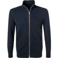 Marc O'Polo Herren Cardigan blau Baumwolle unifarben von Marc O'Polo