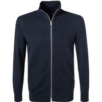 Marc O'Polo Herren Cardigan blau Baumwolle unifarben von Marc O'Polo