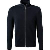 Marc O'Polo Herren Cardigan blau Baumwolle unifarben von Marc O'Polo