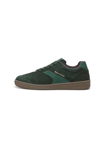 Marc OߴPolo Herren Sneaker flach aus Veloursleder mit Gummilaufsohle, Grün (Mangrove/Nottingham Forest), 41 Marc OߴPolo Herren Sneaker flach aus Veloursleder mit Gummilaufsohle, Grün (Mangrove/Nottingham Forest), 41 von Marc O'Polo