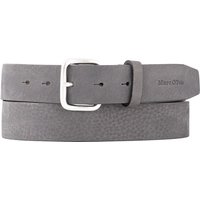 Marc O'Polo Herren Gürtel grau Nubuk von Marc O'Polo