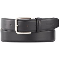 Marc O'Polo Herren Gürtel schwarz Glattleder von Marc O'Polo