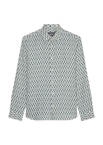 Marc O'Polo Herren Hemd 424721342382 Multi -Moon Stone L von Marc O'Polo