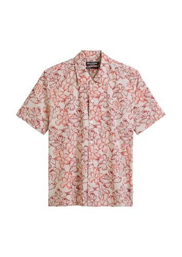 Marc O'Polo Herren Hemd 523735441040 (DE/NL/SE/PL, Alphanumerisch, L, Regular, Regular, Multi/Gray Silk) von Marc O'Polo