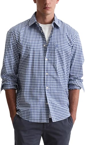 Marc O'Polo Herren B21720842090 Hemd, Multi- Total Eclipse, XXL EU von Marc O'Polo