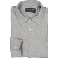 Marc O'Polo Herren Polo Hemd grau Jersey von Marc O'Polo