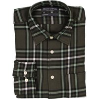 Marc O'Polo Herren Hemd grün Baumwolle Marc O'Polo Herren Hemd grün Baumwolle von Marc O'Polo