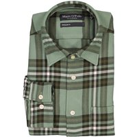 Marc O'Polo Herren Hemd grün Baumwolle Marc O'Polo Herren Hemd grün Baumwolle von Marc O'Polo