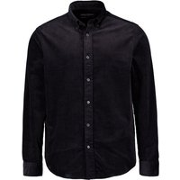 Marc O'Polo Herren Hemd schwarz von Marc O'Polo