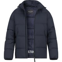 Marc O'Polo Herren Daunenjacke blau Mikrofaser von Marc O'Polo