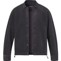 Marc O'Polo Herren Overshirt grau Cord unifarben von Marc O'Polo