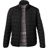 Marc O'Polo Herren Steppjacke schwarz Mikrofaser unifarben von Marc O'Polo