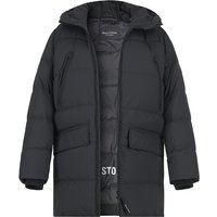 Marc O'Polo Herren Daunenparka schwarz Mikrofaser von Marc O'Polo