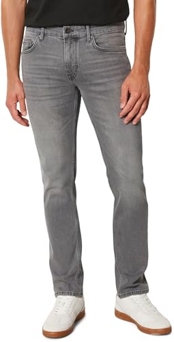Marc O'Polo Herren Jeanshose mit Stretch-Anteil Shaped Fit, Grau (Light Grey Wash), W29/L32 von Marc O'Polo