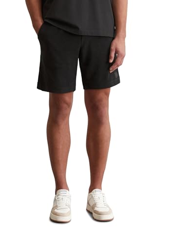 Marc O'Polo Herren Jerseyshorts aus Bio-Baumwolle Regular Fit, Schwarz (Black), XXL von Marc O'Polo