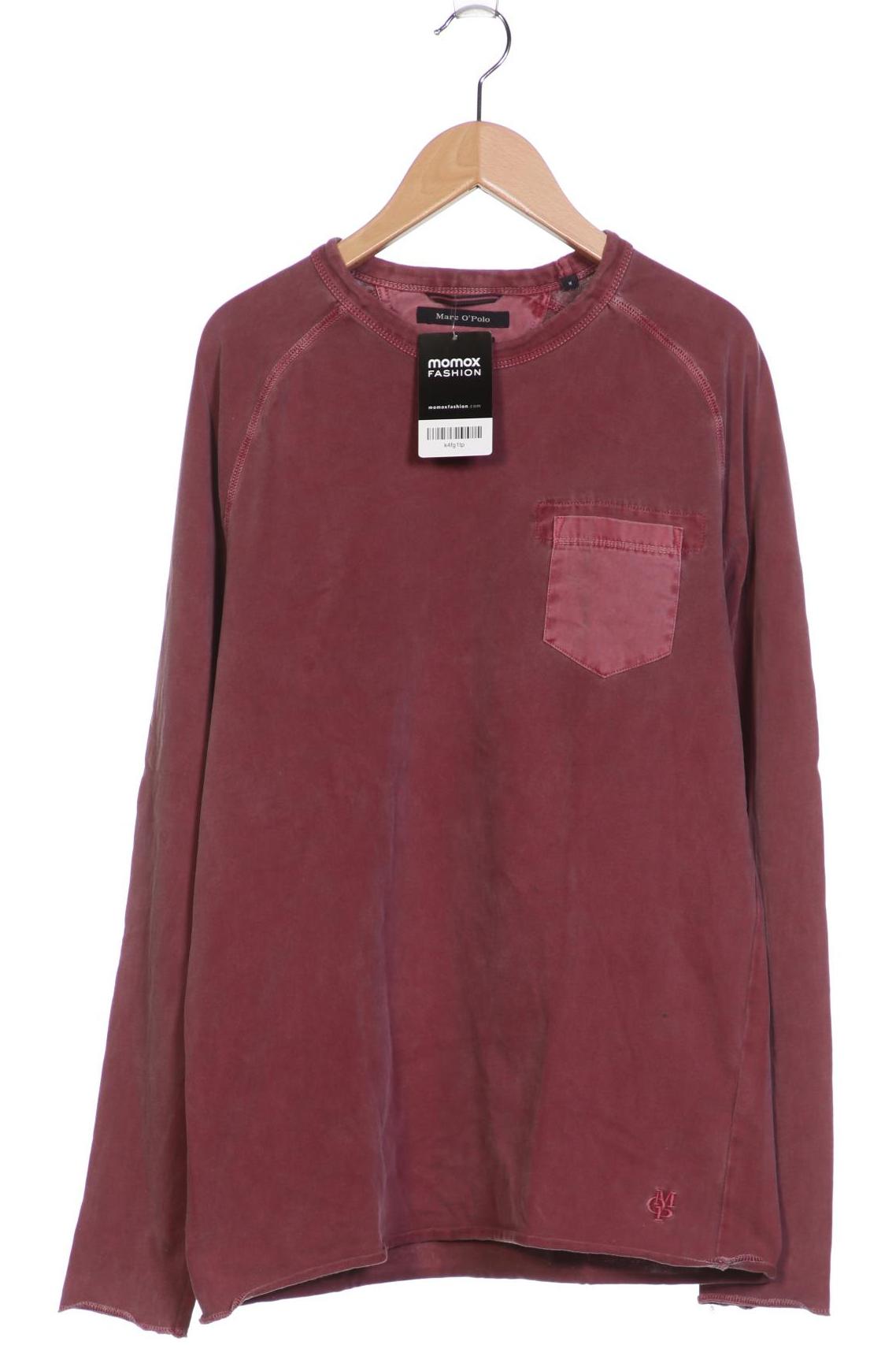 Marc O Polo Herren Langarmshirt, bordeaux von Marc O Polo