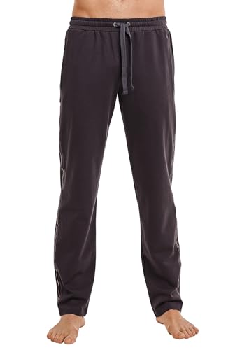 Marc O'Polo Herren Lange Schlafanzughose Hose Pants Lang - 164192, Größe Herren:L, Farbe:anthrazit von Marc O'Polo