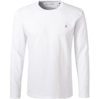 Marc O'Polo Herren Longsleeve weiß von Marc O'Polo