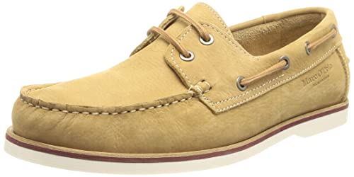 Marc O'Polo Herren Mod. Nadal 2C Bootsschuh, Taupe, 44 EU von Marc O'Polo