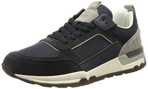 Marc O'Polo Herren Mod. Peter 7D Sneaker, navy combi, 42 EU von Marc O'Polo