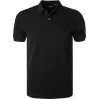 Marc O'Polo Herren Polo-Shirt schwarz Baumwoll-Piqué von Marc O'Polo
