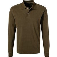 Marc O'Polo Herren Polo-Shirt grün Baumwoll-Jersey von Marc O'Polo