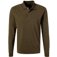 Marc O'Polo Herren Polo-Shirt grün Baumwoll-Jersey von Marc O'Polo