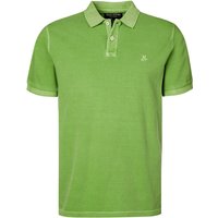 Marc O'Polo Herren Polo-Shirt grün Baumwoll-Piqué von Marc O'Polo