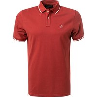 Marc O'Polo Herren Polo-Shirt rot Baumwolle von Marc O'Polo