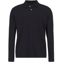 Marc O'Polo Herren Polo-Shirt schwarz Jersey von Marc O'Polo