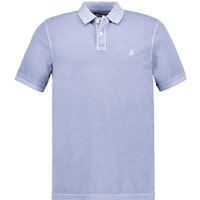 Marc O'Polo Herren Polo-Shirt blau Baumwoll-Piqué von Marc O'Polo