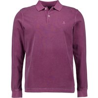 Marc O'Polo Herren Polo-Shirt rosa Baumwoll-Jersey von Marc O'Polo