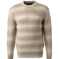 Marc O'Polo Herren Pullover beige unifarben von Marc O'Polo
