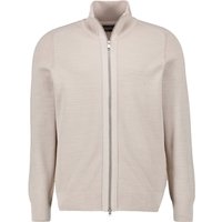 Marc O'Polo Herren Cardigan beige Baumwolle unifarben von Marc O'Polo