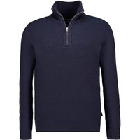 Marc O'Polo Herren Troyer blau unifarben von Marc O'Polo