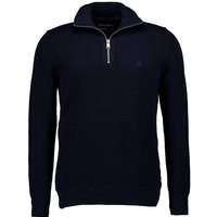 Marc O'Polo Herren Pullover blau Baumwolle unifarben von Marc O'Polo