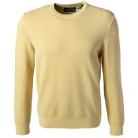 Marc O'Polo Herren Pullover gelb Baumwolle unifarben von Marc O'Polo