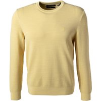 Marc O'Polo Herren Pullover gelb Baumwolle unifarben von Marc O'Polo