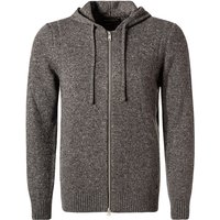 Marc O'Polo Herren Pullover grau Wolle unifarben von Marc O'Polo