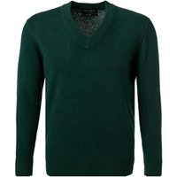 Marc O'Polo Herren Pullover grün Baumwolle unifarben von Marc O'Polo