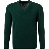 Marc O'Polo Herren Pullover grün Baumwolle unifarben von Marc O'Polo