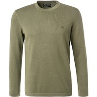 Marc O'Polo Herren Pullover grün unifarben von Marc O'Polo