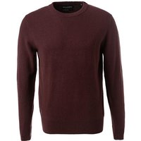 Marc O'Polo Herren Pullover rot unifarben von Marc O'Polo