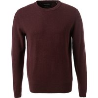 Marc O'Polo Herren Pullover rot unifarben von Marc O'Polo