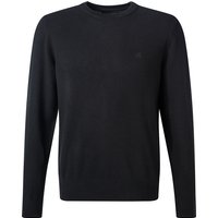 Marc O'Polo Herren Pullover schwarz unifarben von Marc O'Polo